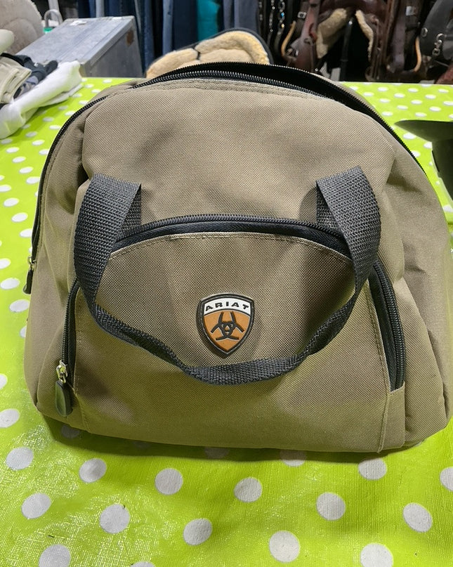 Helmet and Ariat Bag 6 7/8