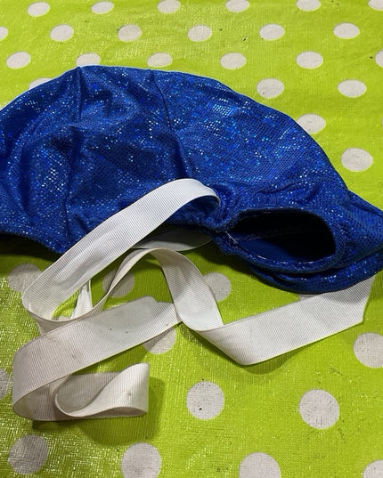 Helmet Cover Blue Sparkle