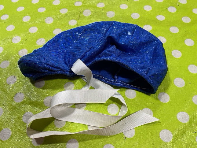 Helmet Cover Blue Sparkle