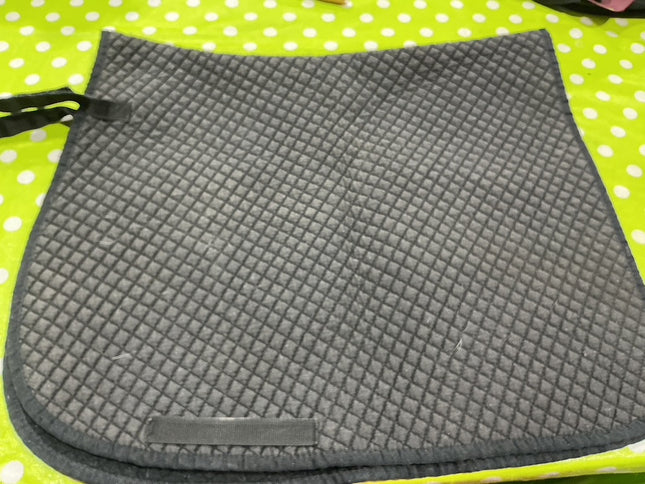 English Saddle Pad Black Dressage