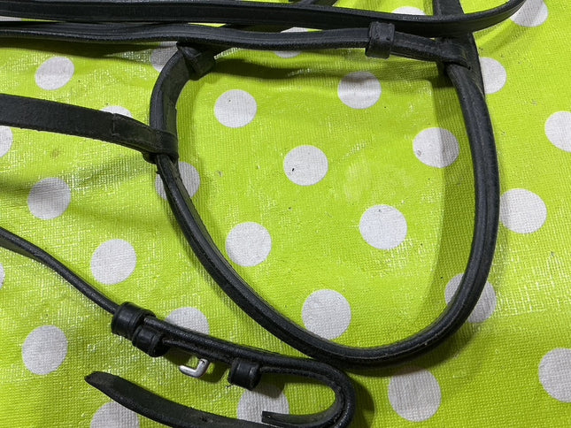 English Bridle Black Cob