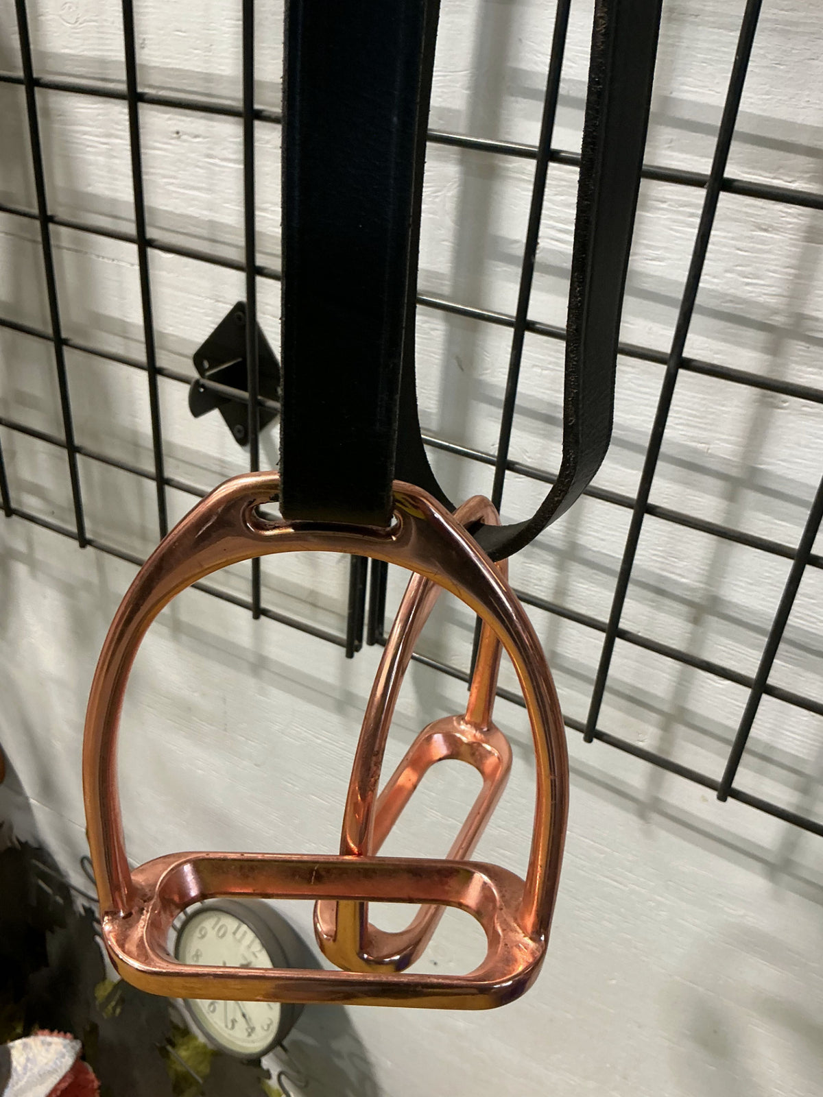 English Stirrups & Leathers Rose Gold