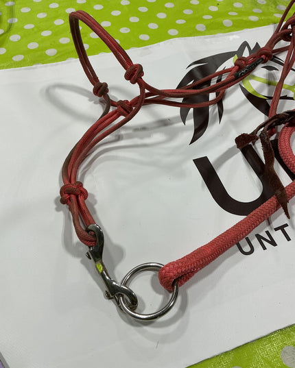 Halter Rope & Lead Pink