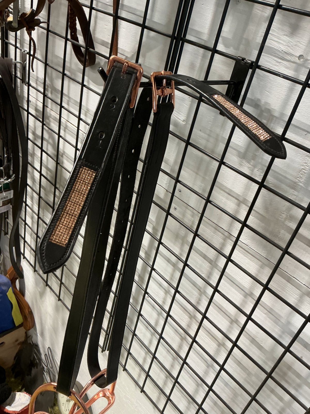 English Stirrups & Leathers Rose Gold