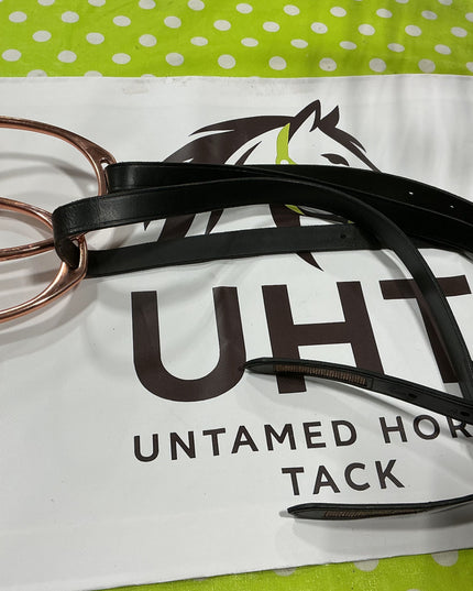 English Stirrups & Leathers Rose Gold