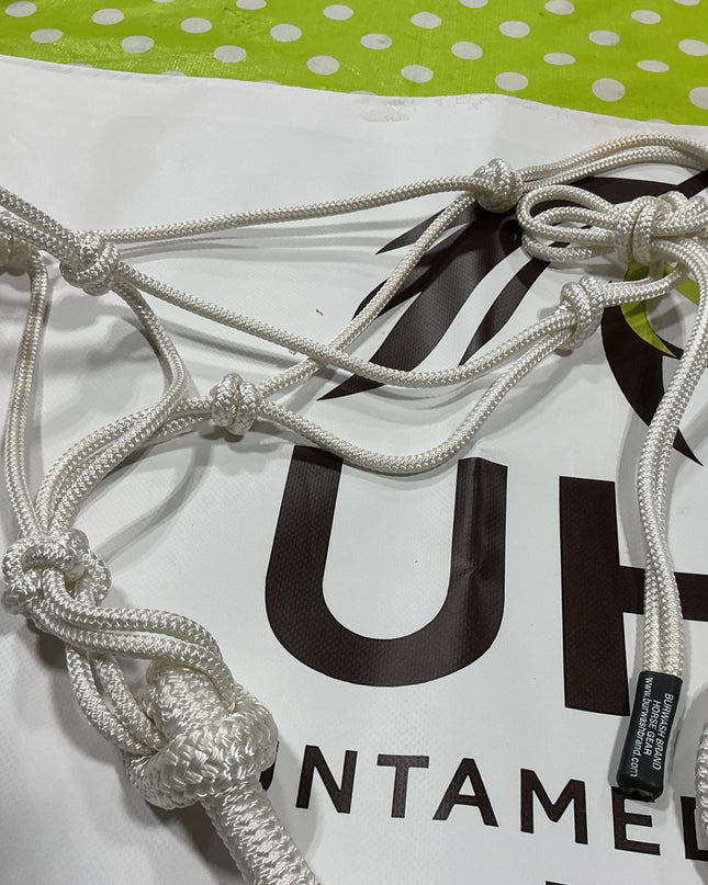 Halter Rope & Lead White