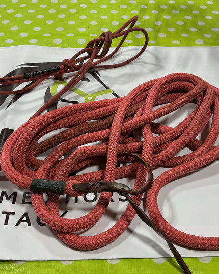 Halter Rope & Lead Pink