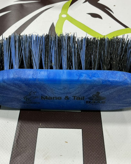Grooming Brush Mane and Tail Blue