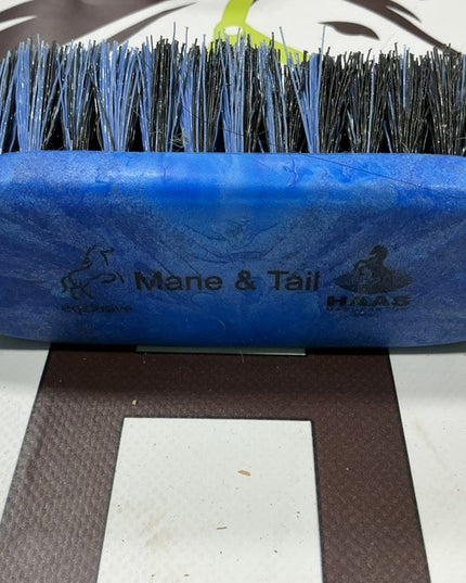 Grooming Brush Mane and Tail Blue