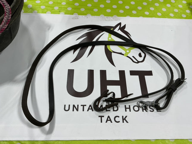 Western Reins Leather Loop