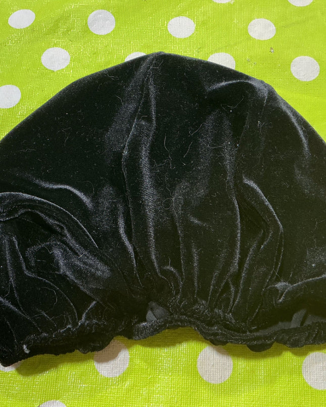 Helmet Cover Black Velvet