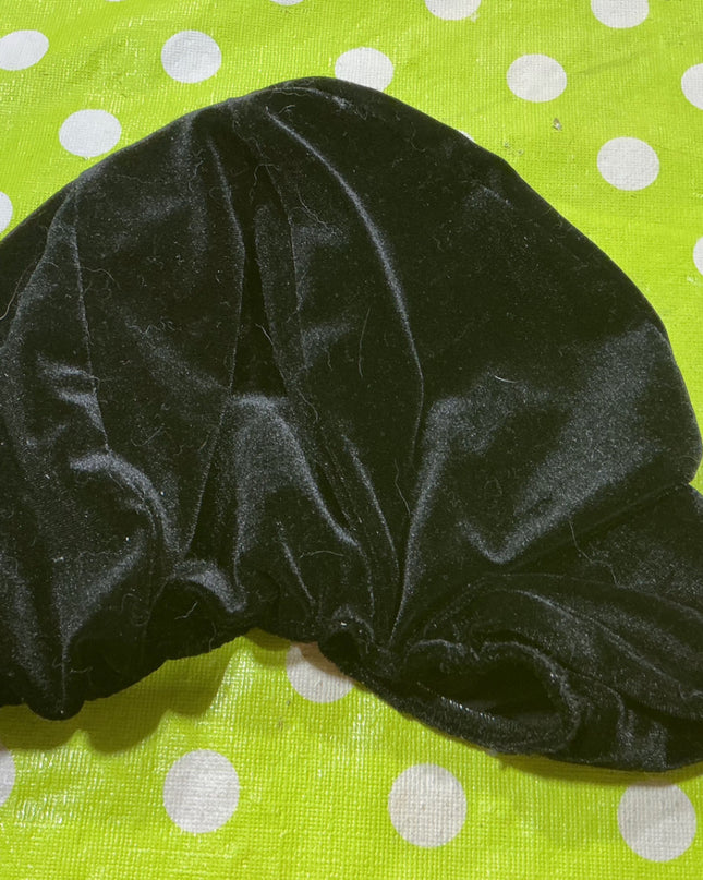 Helmet Cover Black Velvet