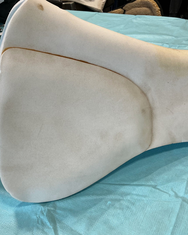 English Foam Riser Pad White