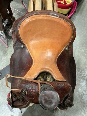 Western Rope saddle 15.5" G6.5"