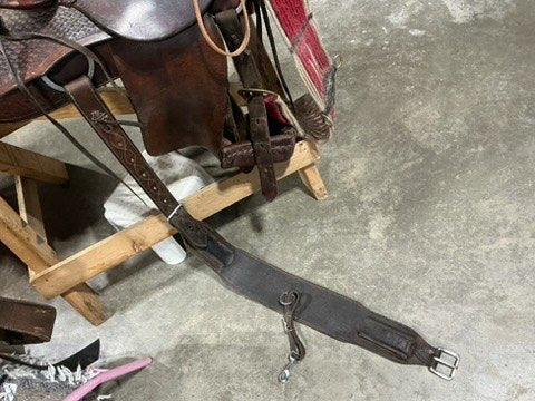 Western Rope saddle 15.5" G6.5"