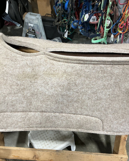 Western Saddle Pad 31 X32 Bio Fit Brown 
