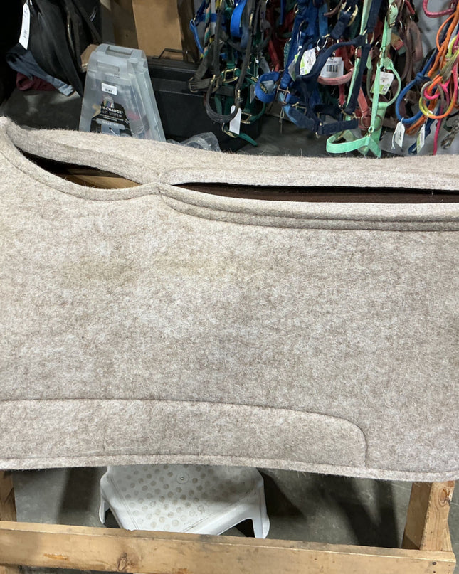 Western Saddle Pad 31 X32 Bio Fit Brown