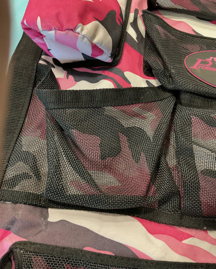 Grooming Trailer Organizer Pink Camo 