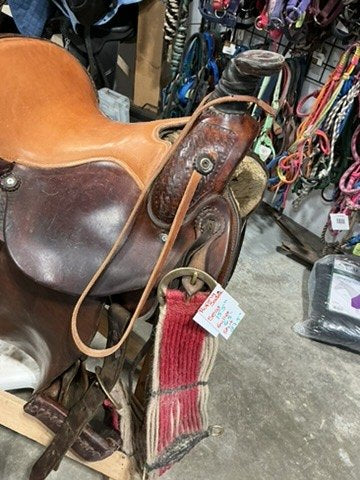 Western Rope saddle 15.5" G6.5"