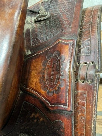 Western Rope saddle 15.5" G6.5"