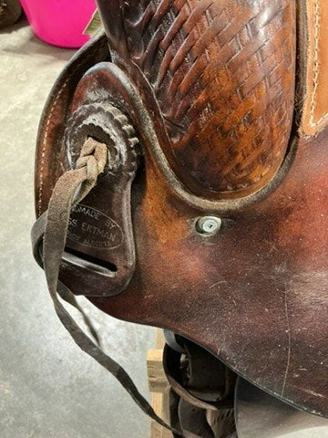 Western Rope saddle 15.5" G6.5"