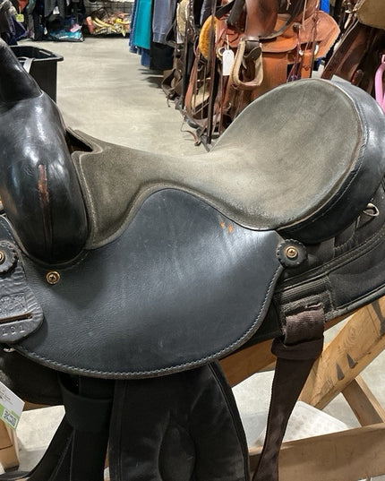 Western Saddle BigHorn 101 Black  S15" G7"