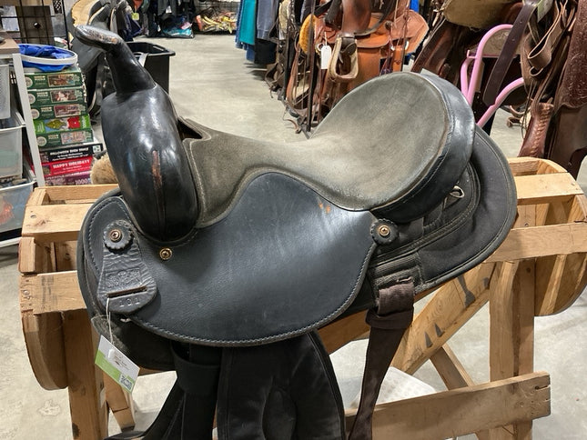 Western Saddle BigHorn 101 Black  S15" G7"