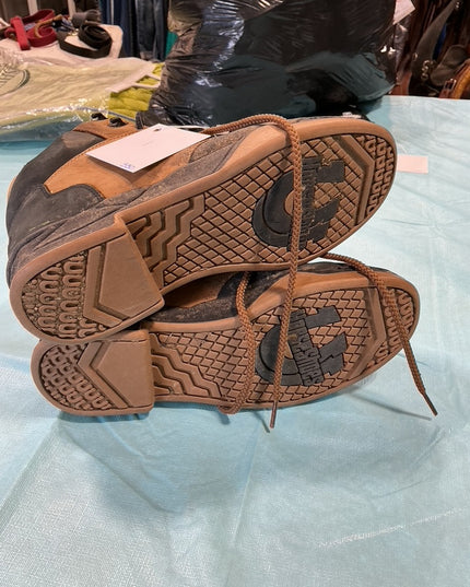 Ropers HorseShoe Black/Tan 10