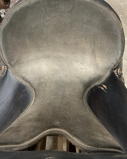 Western Saddle BigHorn 101 Black  S15" G7"