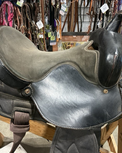 Western Saddle BigHorn 101 Black  S15" G7"