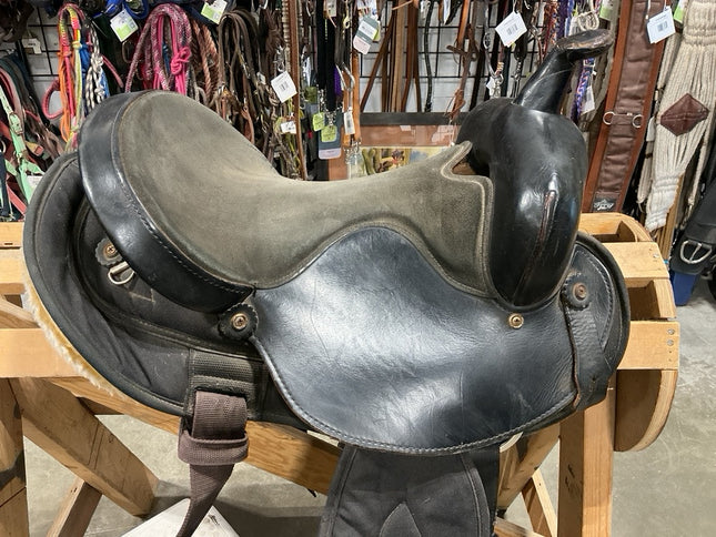 Western Saddle BigHorn 101 Black  S15" G7"