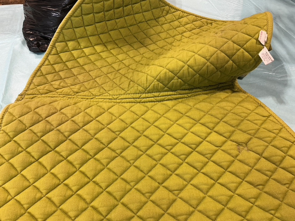 English Saddle Pad Shedrow Green Full