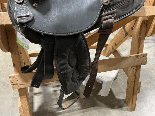 Western Saddle BigHorn 101 Black  S15" G7"