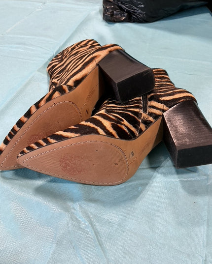 Boots Zebra Cowhair Print 9 