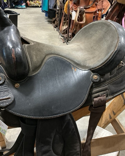 Western Saddle BigHorn 101 Black  S15" G7"