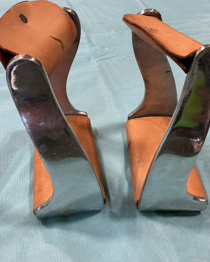 Western Stirrups with Sunflowers 