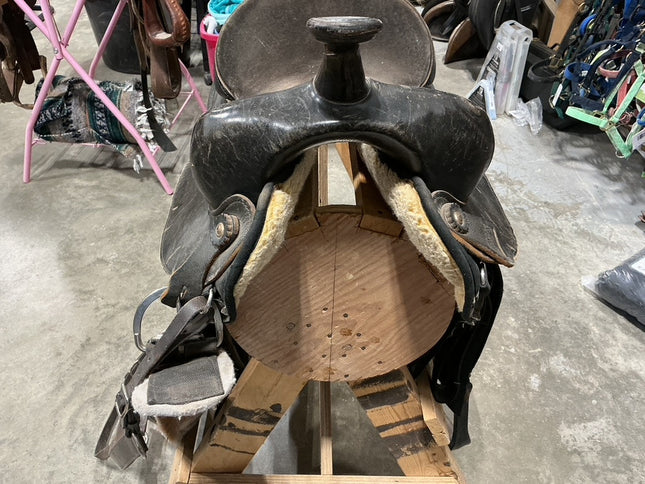 Western Saddle BigHorn 101 Black  S15" G7"