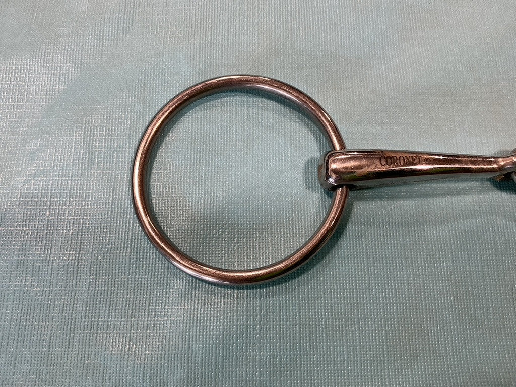 Bit 5" O ring Snaffle 