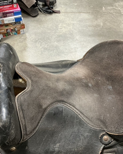 Western Saddle BigHorn 101 Black  S15" G7"