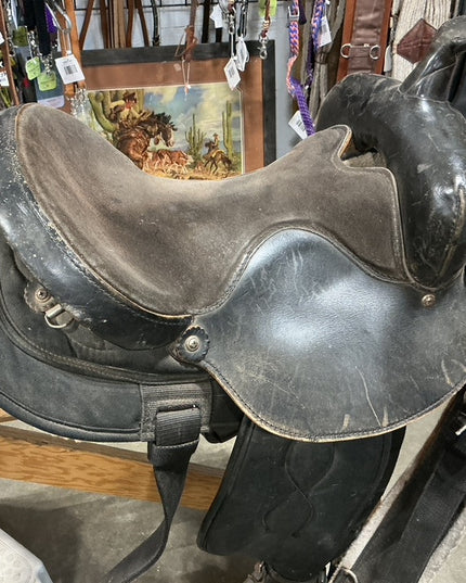 Western Saddle BigHorn 101 Black  S15" G7"