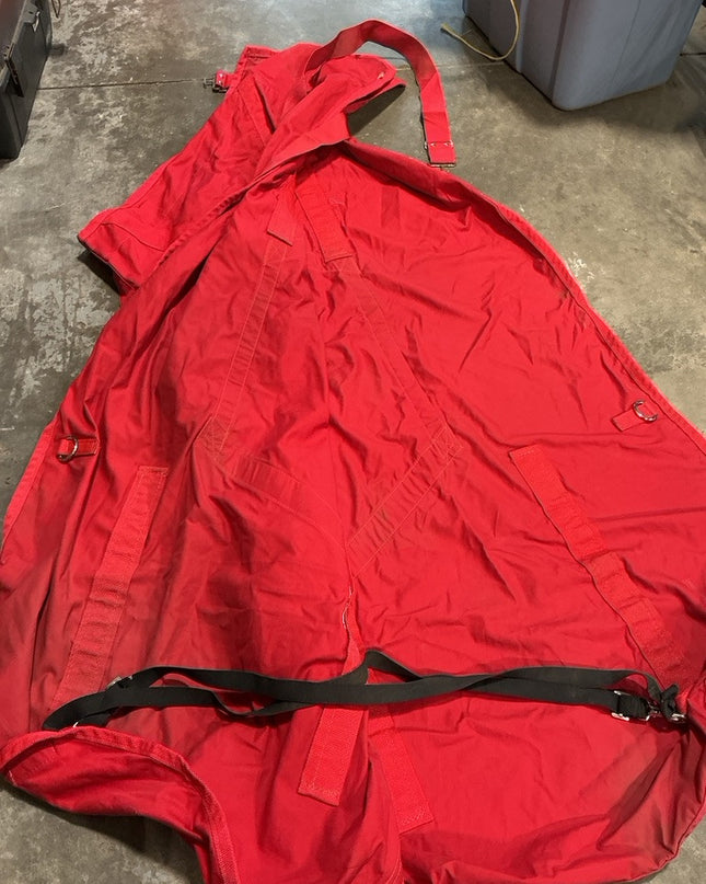 Stable Sheet Red 72" 