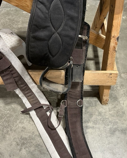Western Saddle BigHorn 101 Black  S15" G7"