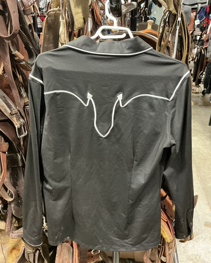 Western Shirt Ranch Dressn Black