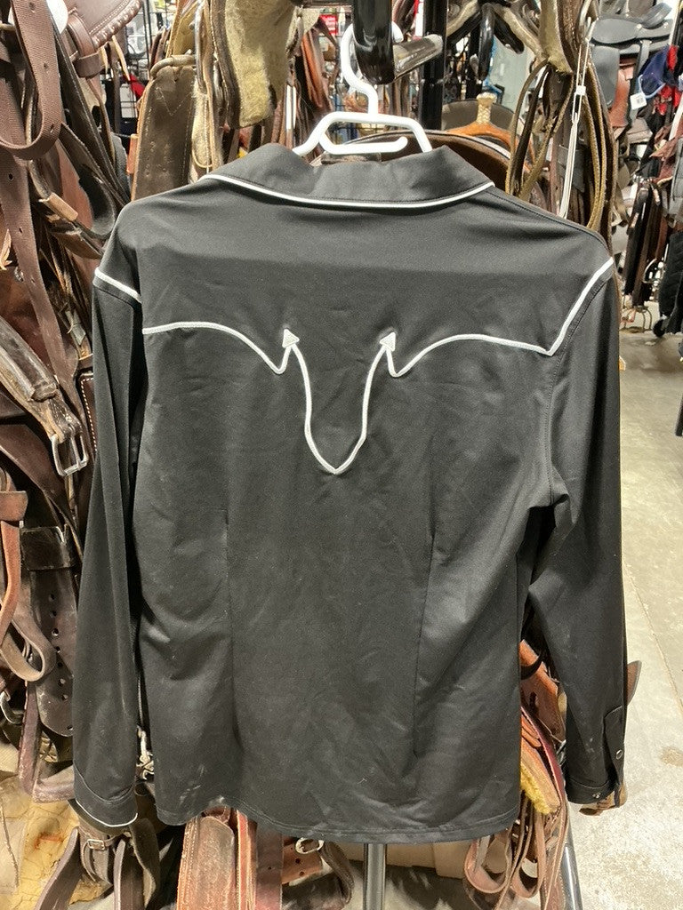 Western Shirt Ranch Dressn Black