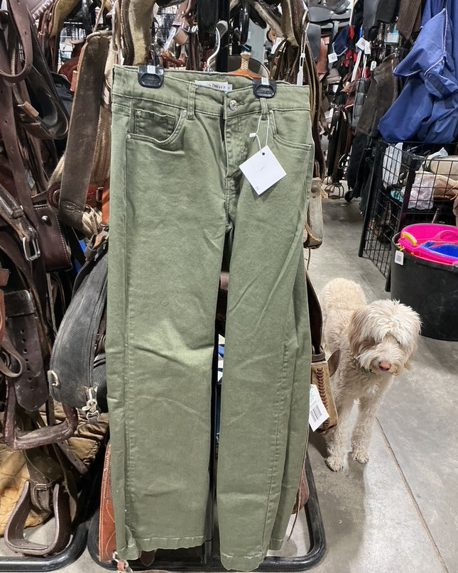 Jeans Green Ranch Dressn Medium