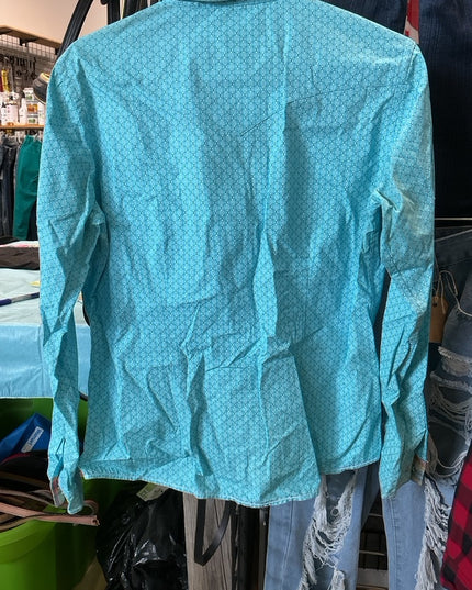 Western Shirt Panhandle Med Blue 