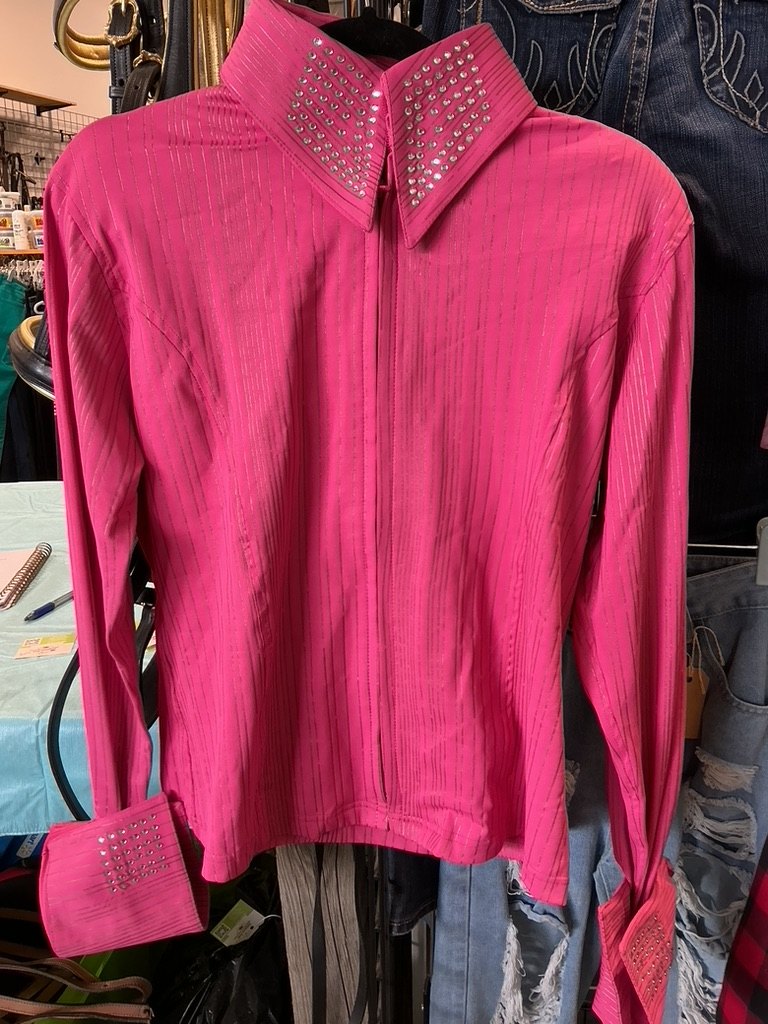Western Shirt Hot Pink Large