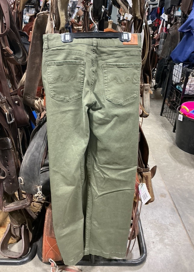 Jeans Green Ranch Dressn Medium