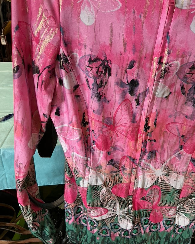 Western Shirt Pink Rhinestones