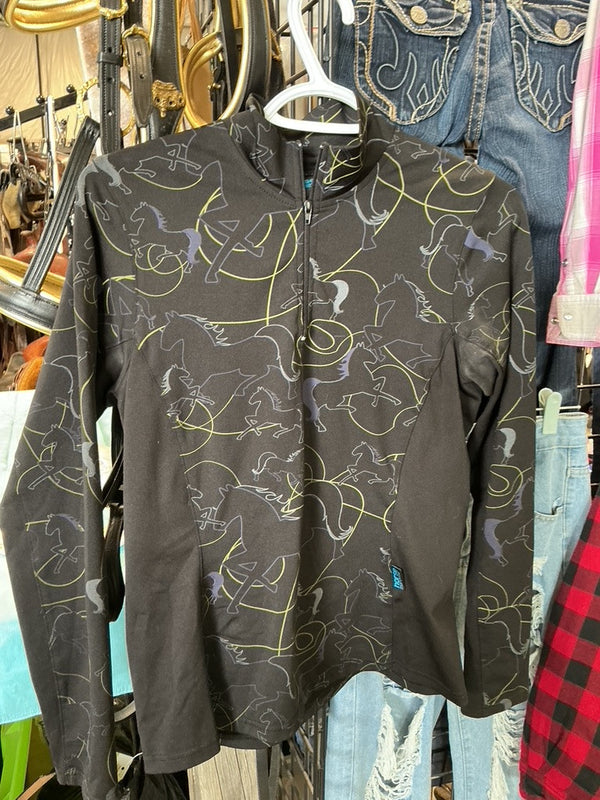 English Shirt – Horse MonoWear, Black, Medium | Used, Good